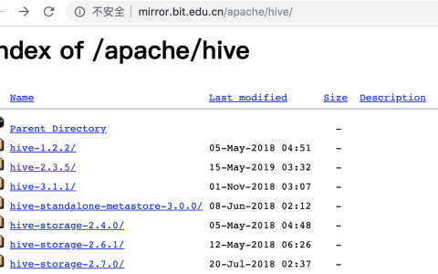 Hive 安装与配置步骤「建议收藏」