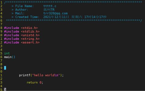 vim 配置快捷键映射